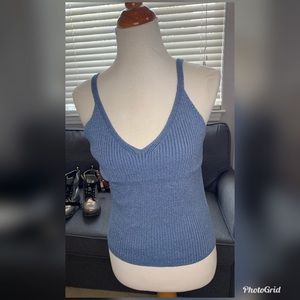 ☁️ Divided by H&M Basic knit light blue sparkly